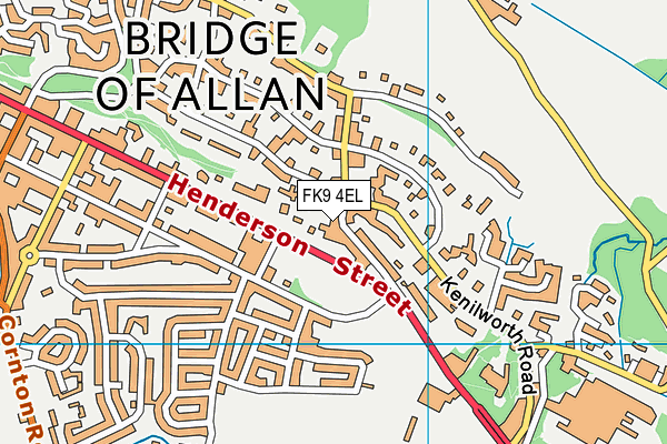 Map of ANGUS EVENTS LTD at district scale