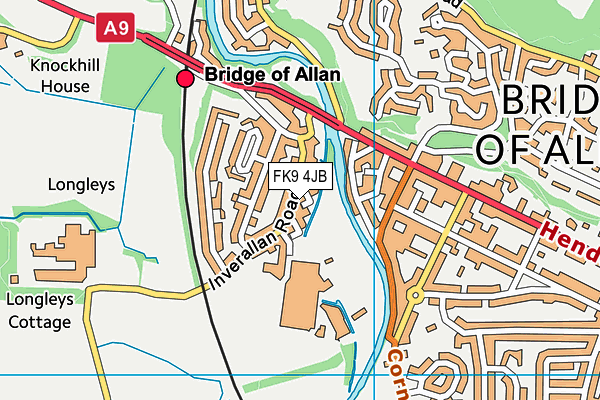 Map of 50 SHADES HAIR AND BEAUTY LTD at district scale