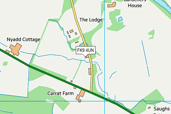 FK9 4UN map - OS VectorMap District (Ordnance Survey)