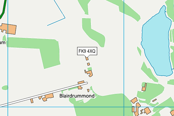 FK9 4XQ map - OS VectorMap District (Ordnance Survey)