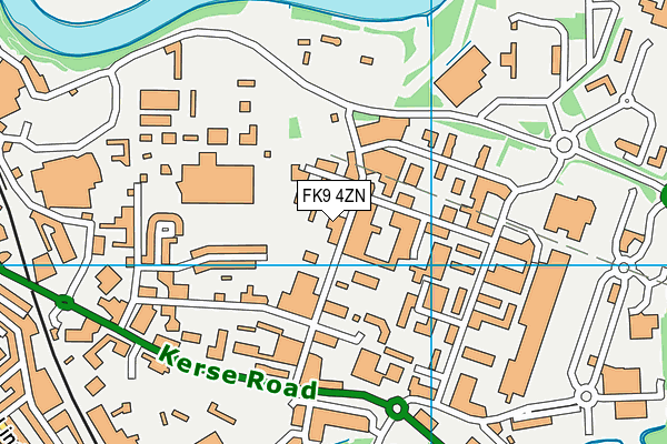 FK9 4ZN map - OS VectorMap District (Ordnance Survey)