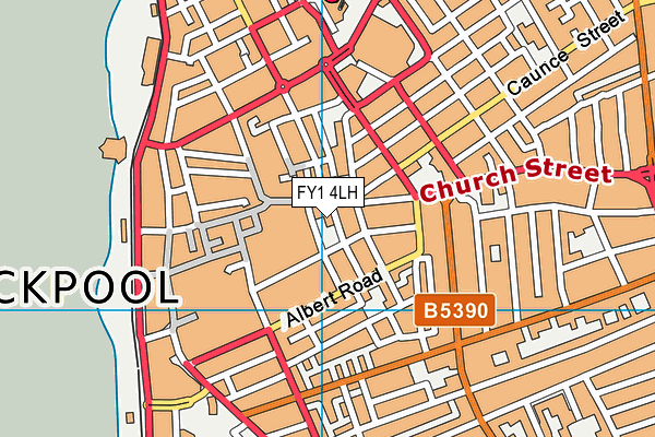 Map of SMART PRESS LAUNDRY & DRY CLEANING LTD at district scale