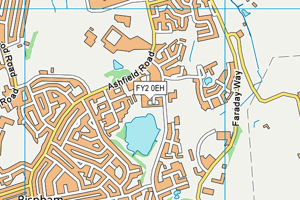 FY2 0EH map - OS VectorMap District (Ordnance Survey)