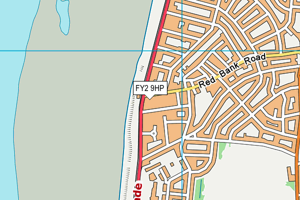 FY2 9HP map - OS VectorMap District (Ordnance Survey)