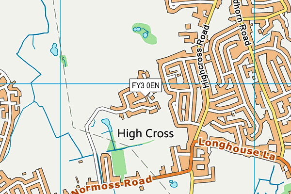 FY3 0EN map - OS VectorMap District (Ordnance Survey)