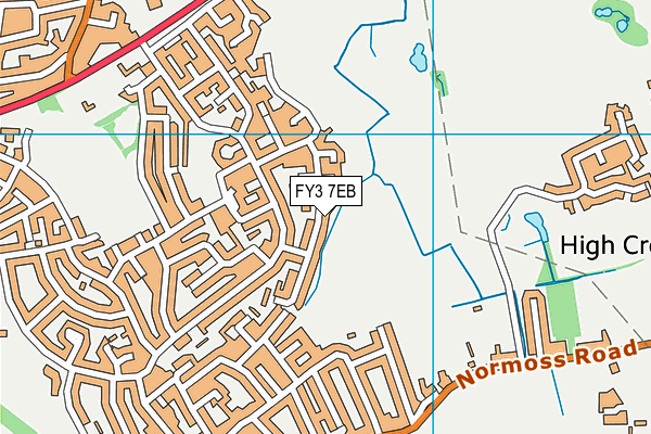 FY3 7EB map - OS VectorMap District (Ordnance Survey)