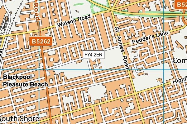FY4 2ER map - OS VectorMap District (Ordnance Survey)