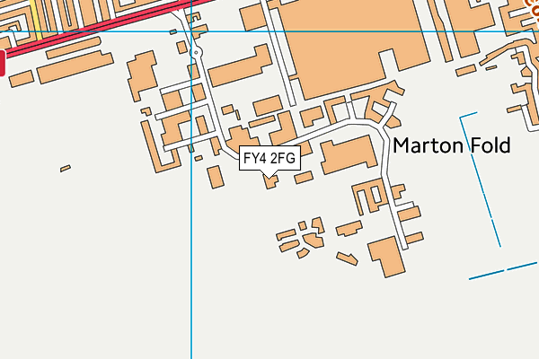 FY4 2FG map - OS VectorMap District (Ordnance Survey)