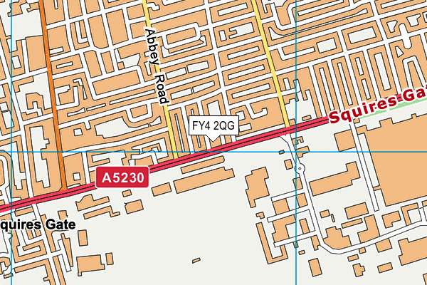 FY4 2QG map - OS VectorMap District (Ordnance Survey)