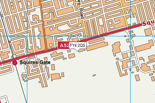 FY4 2QS map - OS VectorMap District (Ordnance Survey)