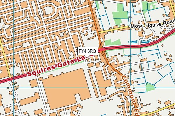 FY4 3RQ map - OS VectorMap District (Ordnance Survey)