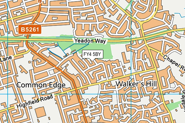 Map of KINTYRE CLOSE 1962 LIMITED at district scale