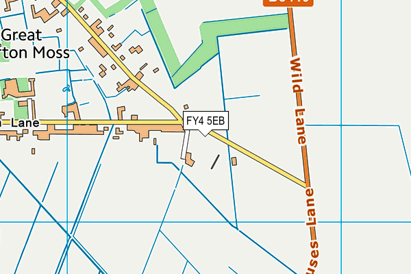 FY4 5EB map - OS VectorMap District (Ordnance Survey)