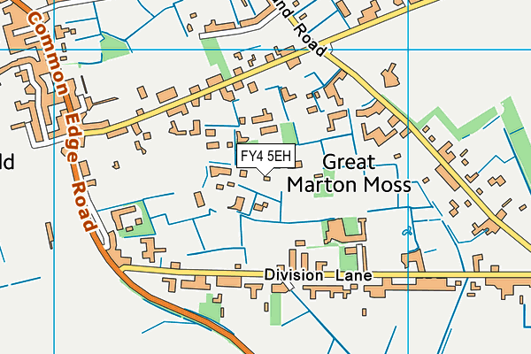 FY4 5EH map - OS VectorMap District (Ordnance Survey)