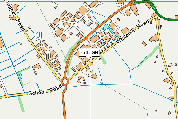 FY4 5GN map - OS VectorMap District (Ordnance Survey)