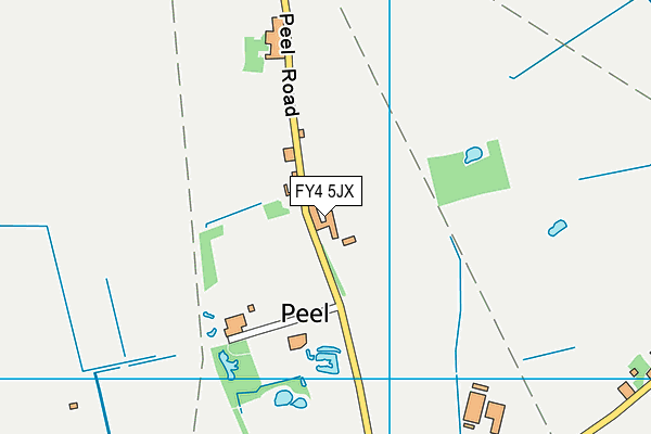 Map of THE CHASE (BOWLAND BRIDGE) MANAGEMENT COMPANY LIMITED at district scale