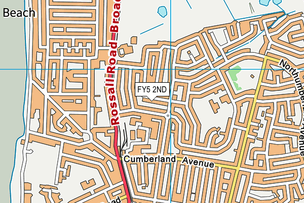 FY5 2ND map - OS VectorMap District (Ordnance Survey)