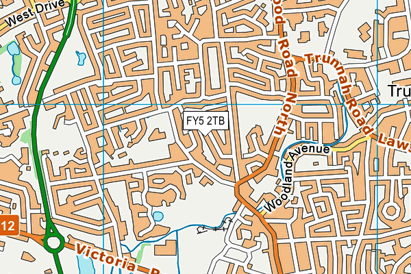 FY5 2TB map - OS VectorMap District (Ordnance Survey)