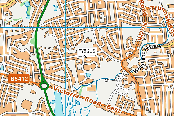 FY5 2US map - OS VectorMap District (Ordnance Survey)