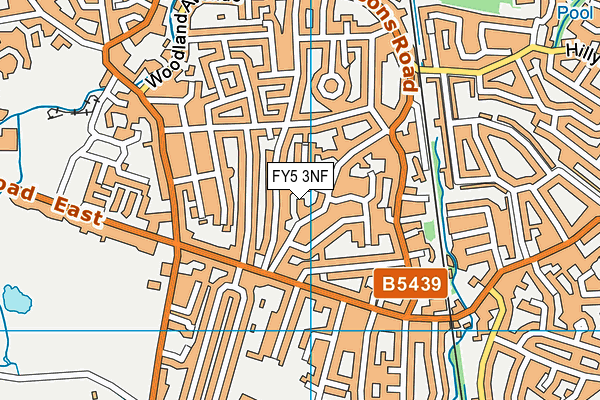 FY5 3NF map - OS VectorMap District (Ordnance Survey)