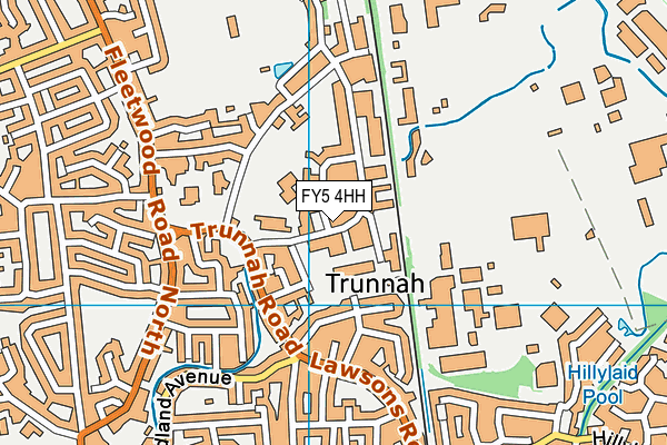 FY5 4HH map - OS VectorMap District (Ordnance Survey)