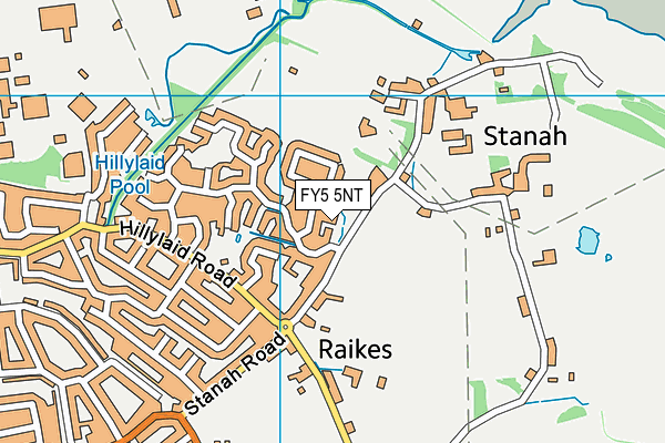 FY5 5NT map - OS VectorMap District (Ordnance Survey)