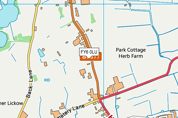 Map of AYRTONE LTD at district scale