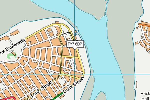 FY7 6DP map - OS VectorMap District (Ordnance Survey)