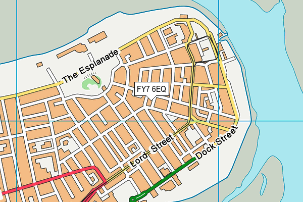 FY7 6EQ map - OS VectorMap District (Ordnance Survey)