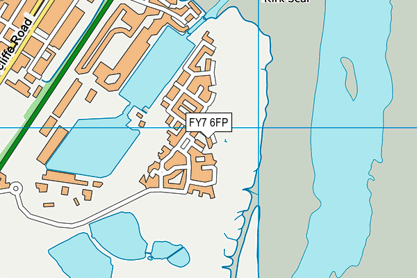 FY7 6FP map - OS VectorMap District (Ordnance Survey)