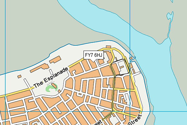 FY7 6HJ map - OS VectorMap District (Ordnance Survey)