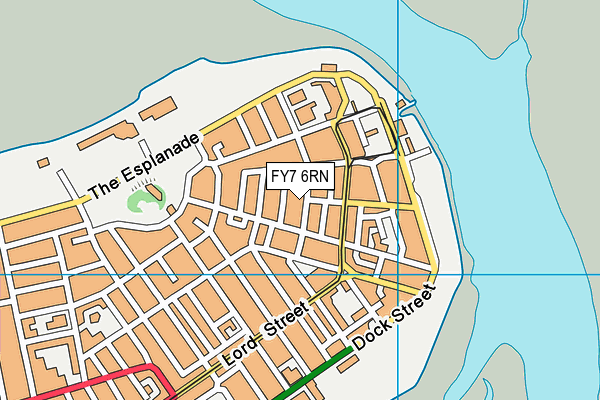 FY7 6RN map - OS VectorMap District (Ordnance Survey)
