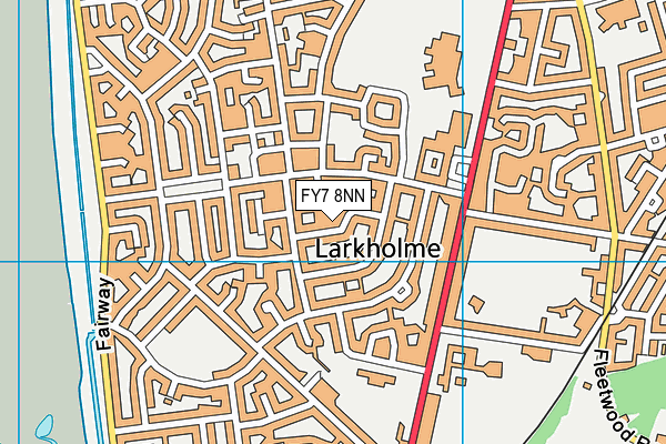 FY7 8NN map - OS VectorMap District (Ordnance Survey)