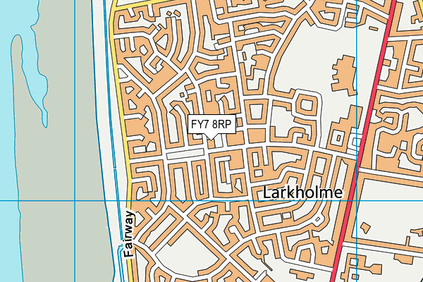 FY7 8RP map - OS VectorMap District (Ordnance Survey)