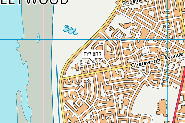 FY7 8RR map - OS VectorMap District (Ordnance Survey)