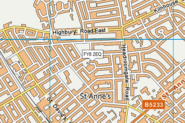 FY8 2EQ map - OS VectorMap District (Ordnance Survey)