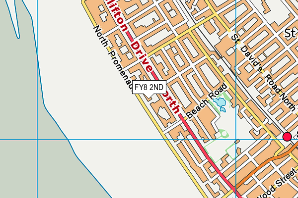 FY8 2ND map - OS VectorMap District (Ordnance Survey)