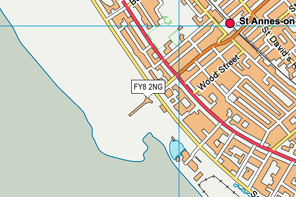 FY8 2NG map - OS VectorMap District (Ordnance Survey)