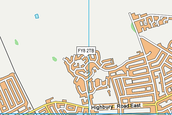 FY8 2TB map - OS VectorMap District (Ordnance Survey)