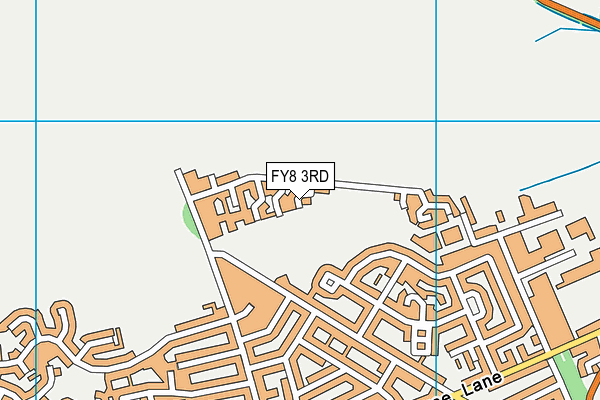 FY8 3RD map - OS VectorMap District (Ordnance Survey)