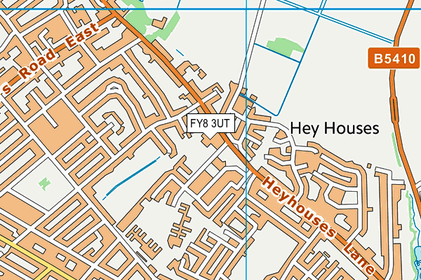 FY8 3UT map - OS VectorMap District (Ordnance Survey)