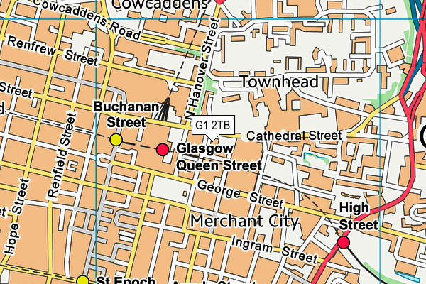 G1 2TB map - OS VectorMap District (Ordnance Survey)