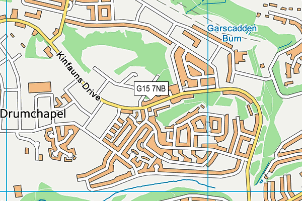 G15 7NB map - OS VectorMap District (Ordnance Survey)
