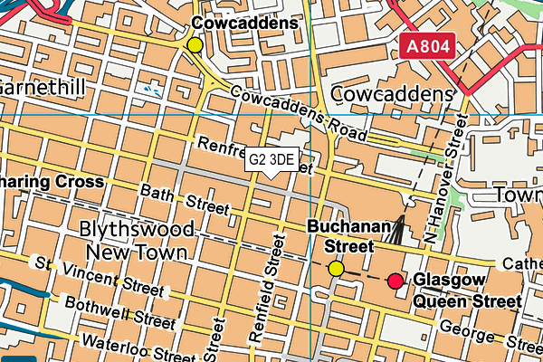 G2 3DE map - OS VectorMap District (Ordnance Survey)