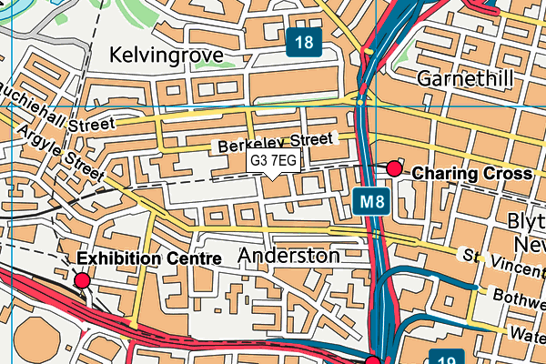 G3 7EG map - OS VectorMap District (Ordnance Survey)