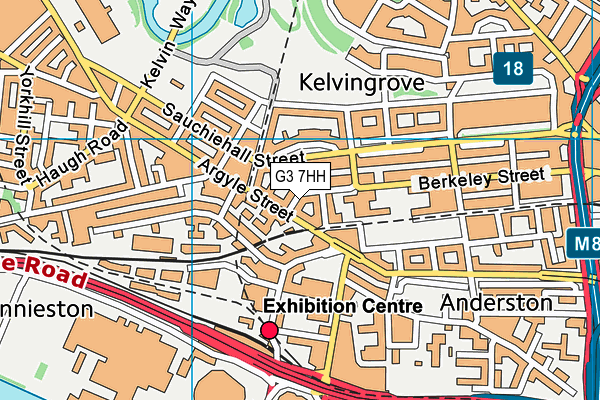 G3 7HH map - OS VectorMap District (Ordnance Survey)