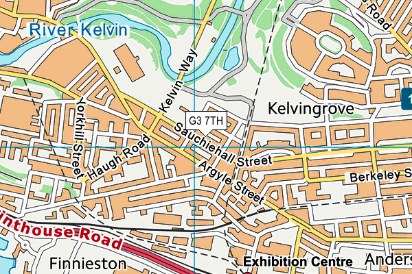 G3 7TH map - OS VectorMap District (Ordnance Survey)