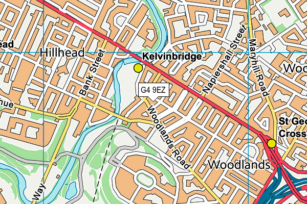 G4 9EZ map - OS VectorMap District (Ordnance Survey)