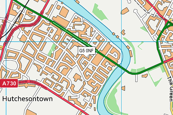 G5 0NF map - OS VectorMap District (Ordnance Survey)