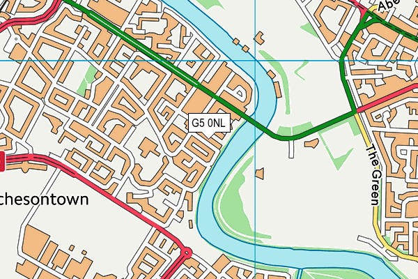 G5 0NL map - OS VectorMap District (Ordnance Survey)